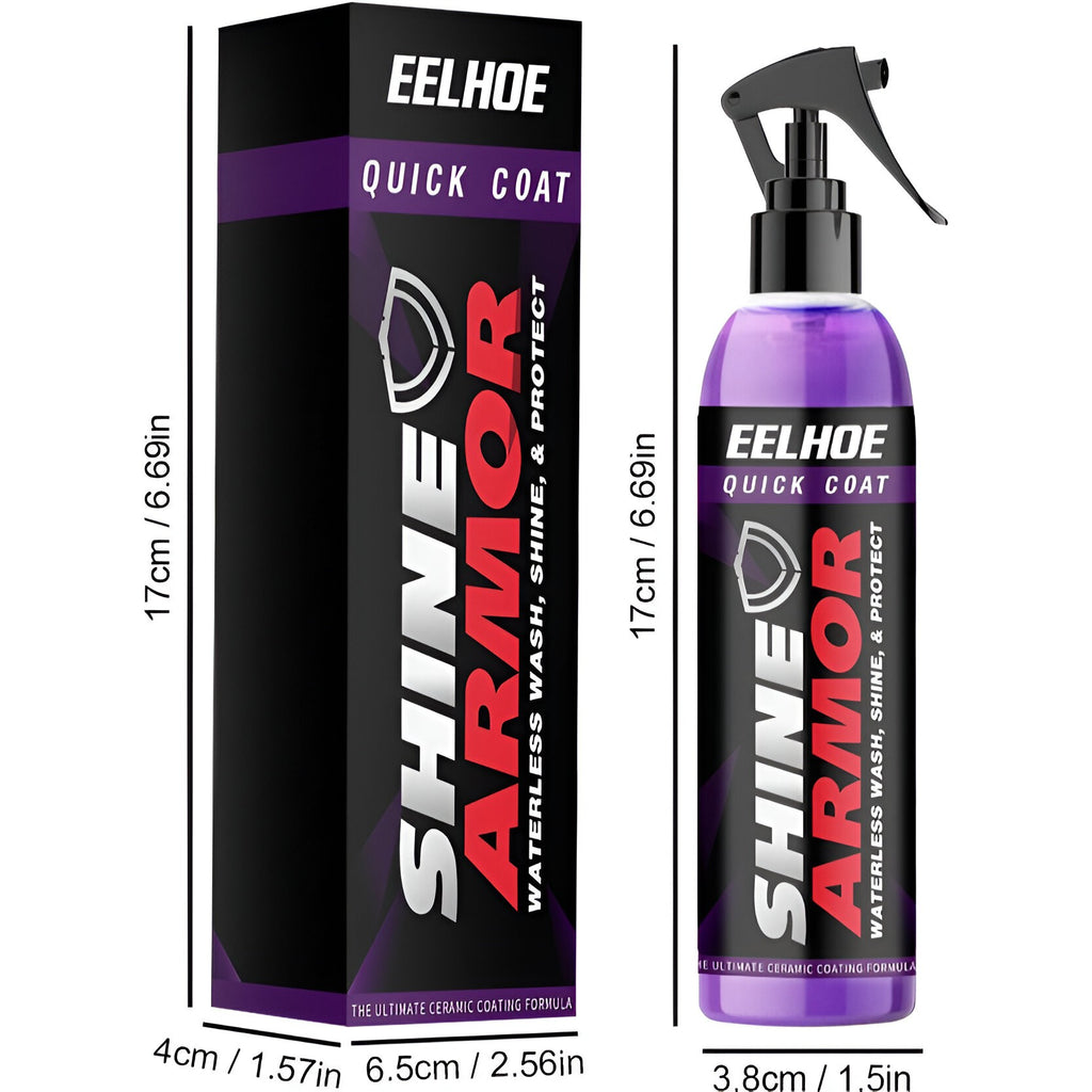 Spray 3-în-1 pentru Curățare, Lustruire și Protecție Auto – Fără Apă, Repară Zgărieturi și Redă Luciul