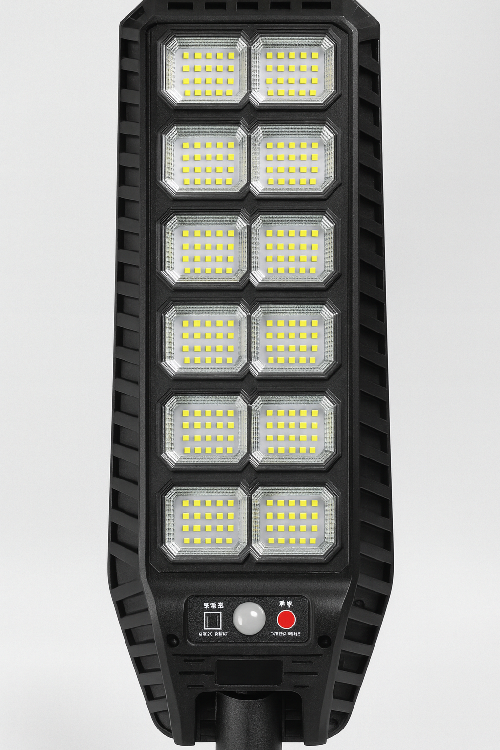 Lampă Solară Stradală LED IP67 – cu Senzor de Mișcare, Telecomandă și Lumină Alb Rece 6500K