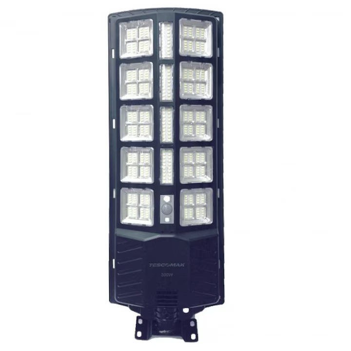 Lampă Stradală Solară LED 300W cu Telecomandă – Unghi 180°, Iluminare Puternică, Rezistenta la Apă