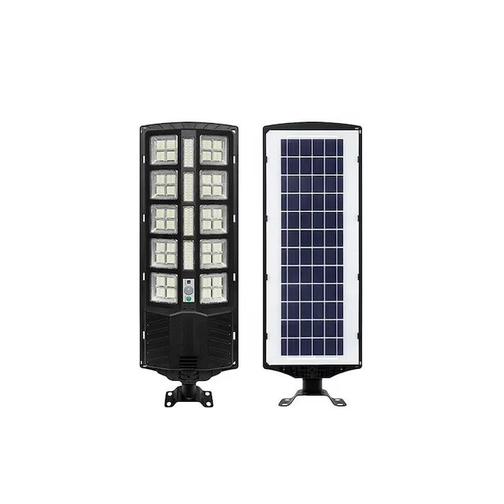 Lampă Stradală Solară LED 300W cu Telecomandă – Unghi 180°, Iluminare Puternică, Rezistenta la Apă