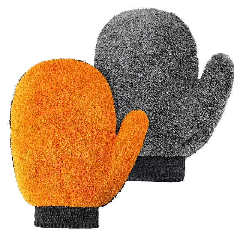 Mănușă din Microfibră pentru Spălarea Mașinii – Moale, Absorbantă, Anti-Zgârieturi