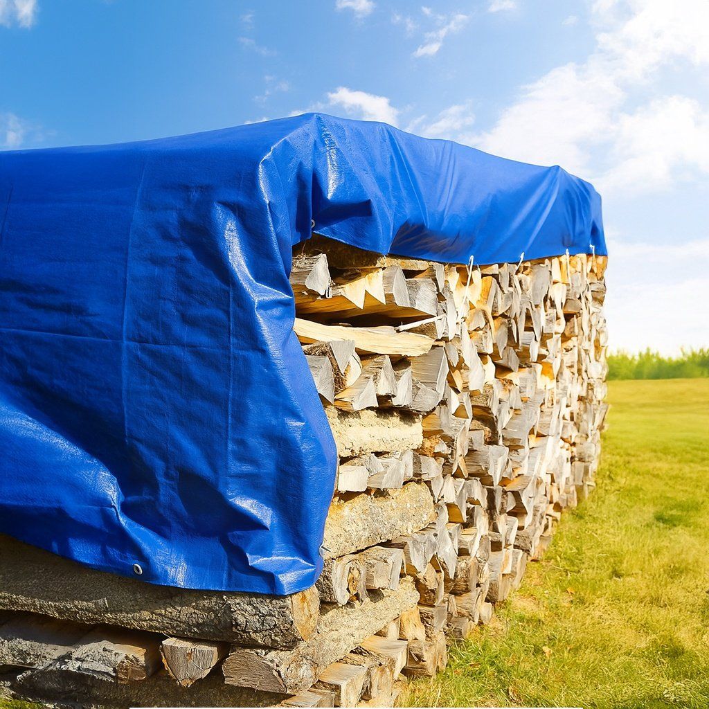 Prelată Impermeabilă cu Inele 3x4 m – Polietilenă Rezistenta, Tratată UV, Antimucegai și Reutilizabilă