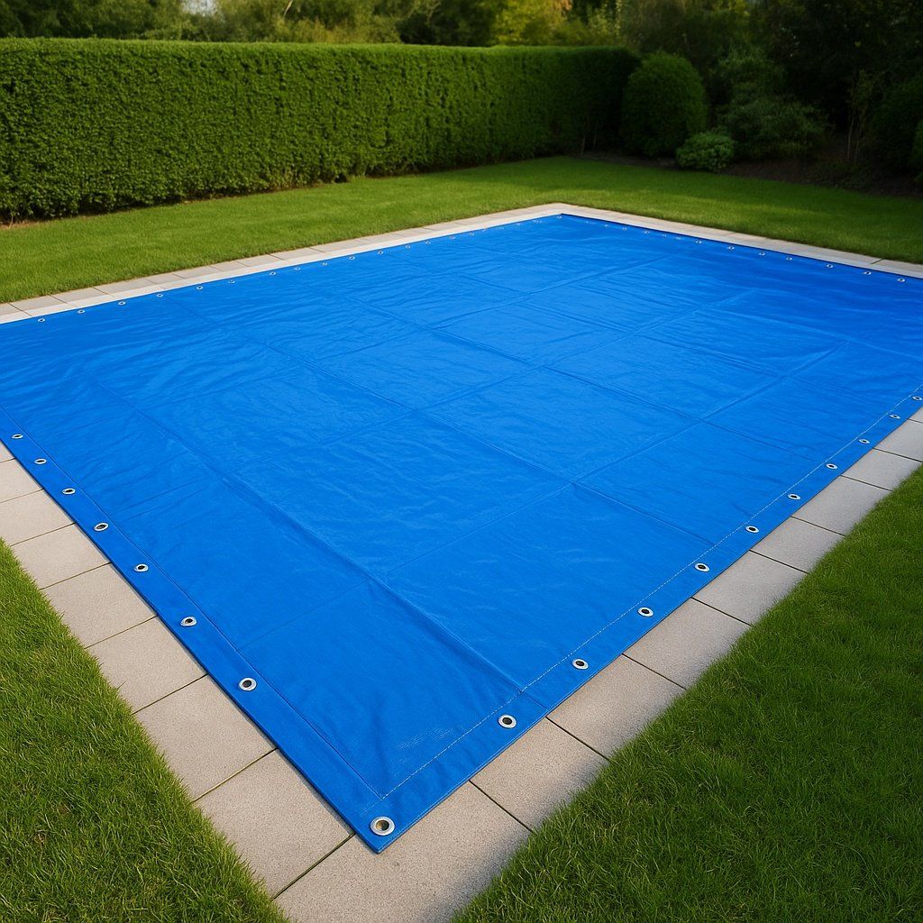 Prelată Impermeabilă cu Inele 3x4 m – Polietilenă Rezistenta, Tratată UV, Antimucegai și Reutilizabilă
